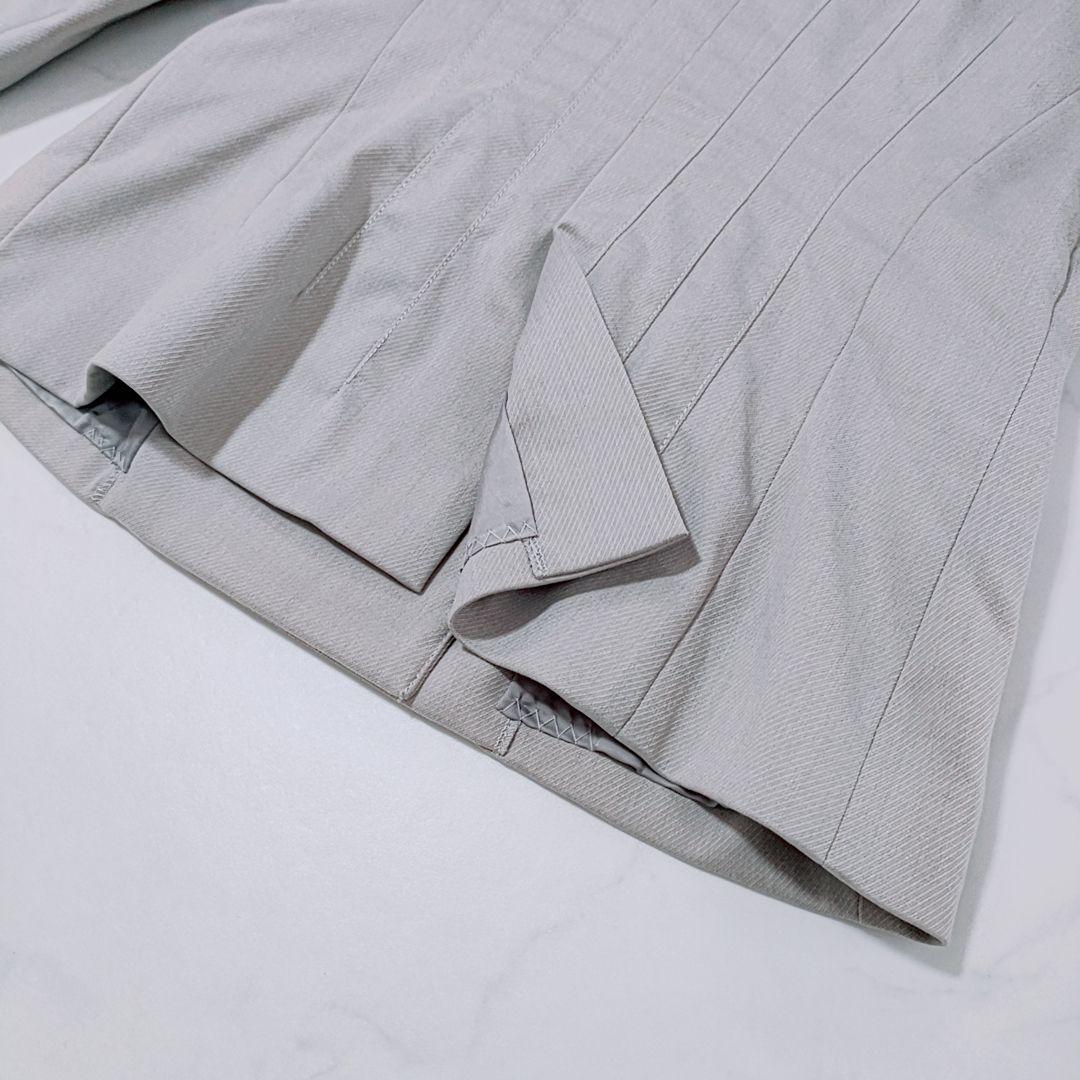 新品✨laubeblanc　テーラードジャケット　ダブルブレスト　ダブル　グレー