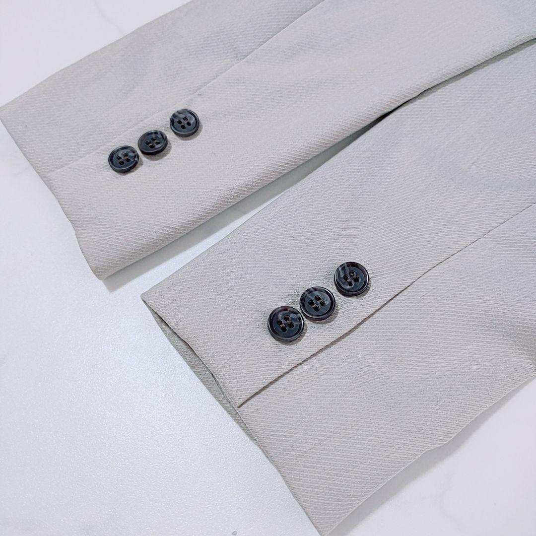 新品✨laubeblanc　テーラードジャケット　ダブルブレスト　ダブル　グレー