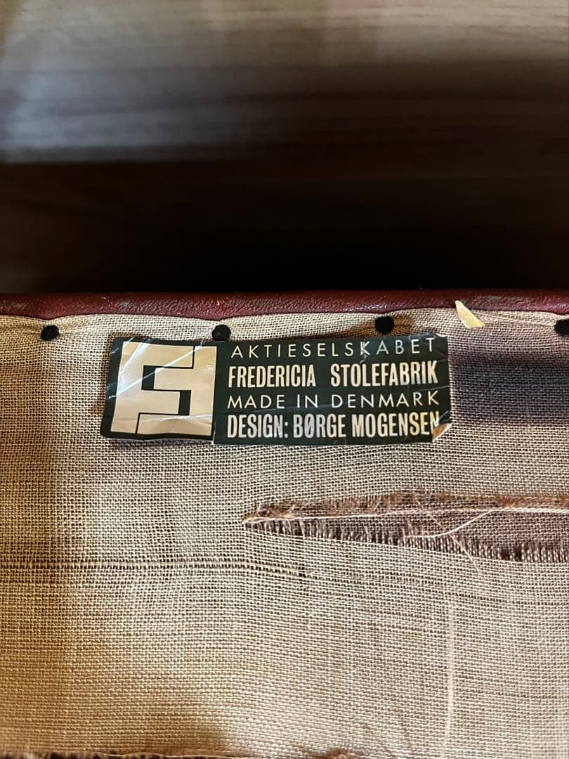 フレデリシア　ボーエモーエンセン ソファ デンマーク　ヴィンテージ　チーク