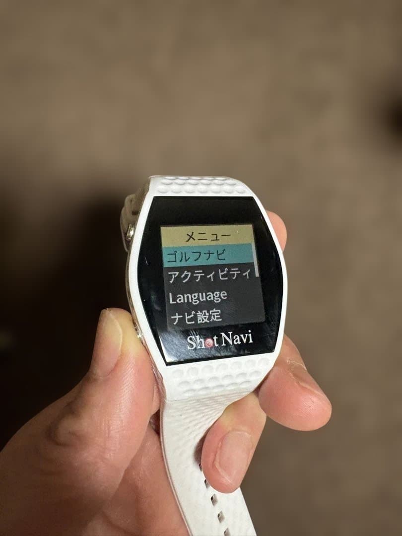 Shot Navi INFINITY GPSナビ ホワイト