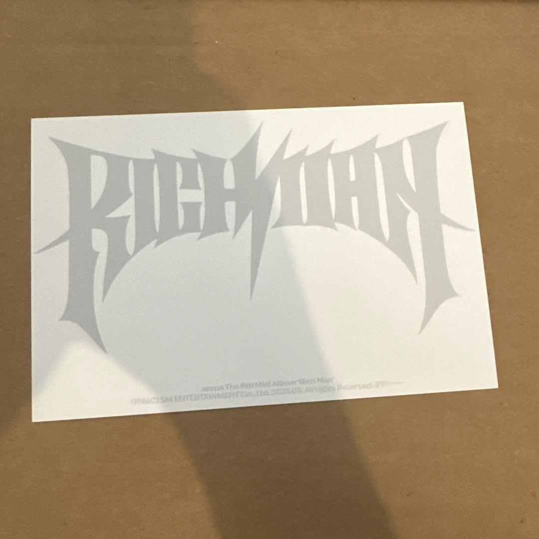 カリナ　直筆サイン入りポストカード