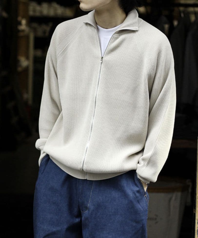 BATONER ハイパーツイストウールドライバーズニット 検）オーラリー