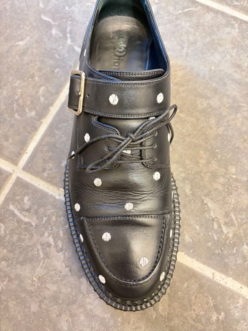 最終値下げ　Dior HOMME ディオールオム 14AW ドット総柄刺繍 42