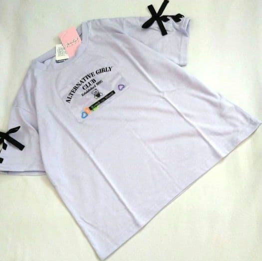 ぽぽ★新品 アルジ－ ピンクラテ★レ－スアップガ－リ－コ－デセット 150