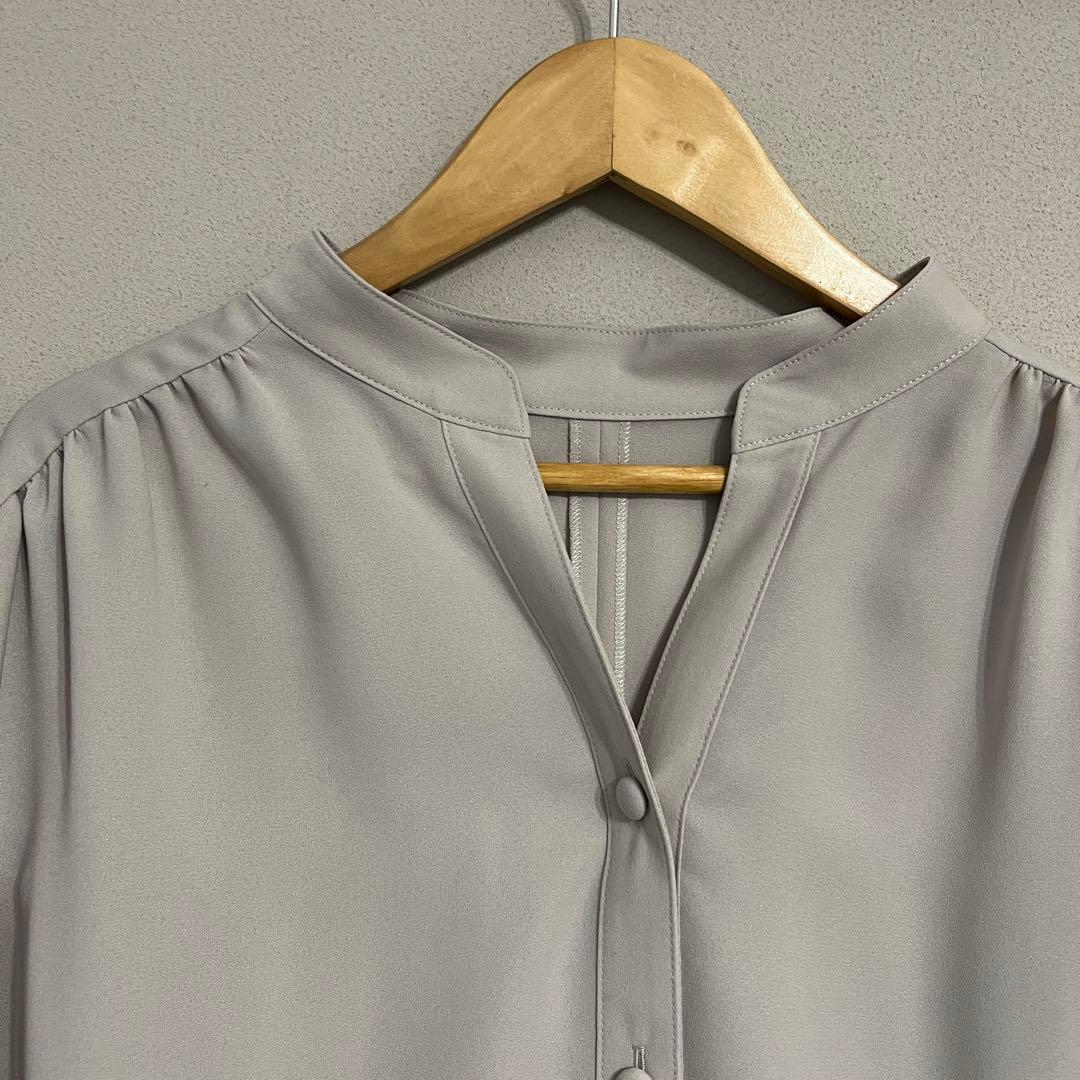 ADORE ライトジョーゼットギャザーブラウス