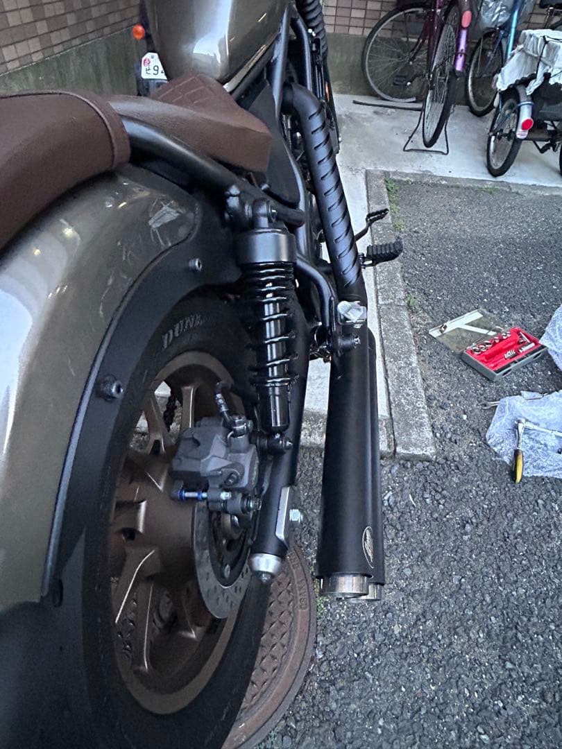 セール　8BK-MC49レブル250 2025年式Eークラッチ用HDV3マフラー