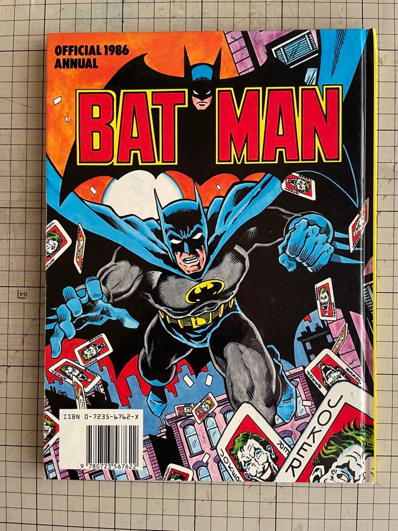 少年漫画 BATMAN THE OFFICIAL ANNUAL 1986