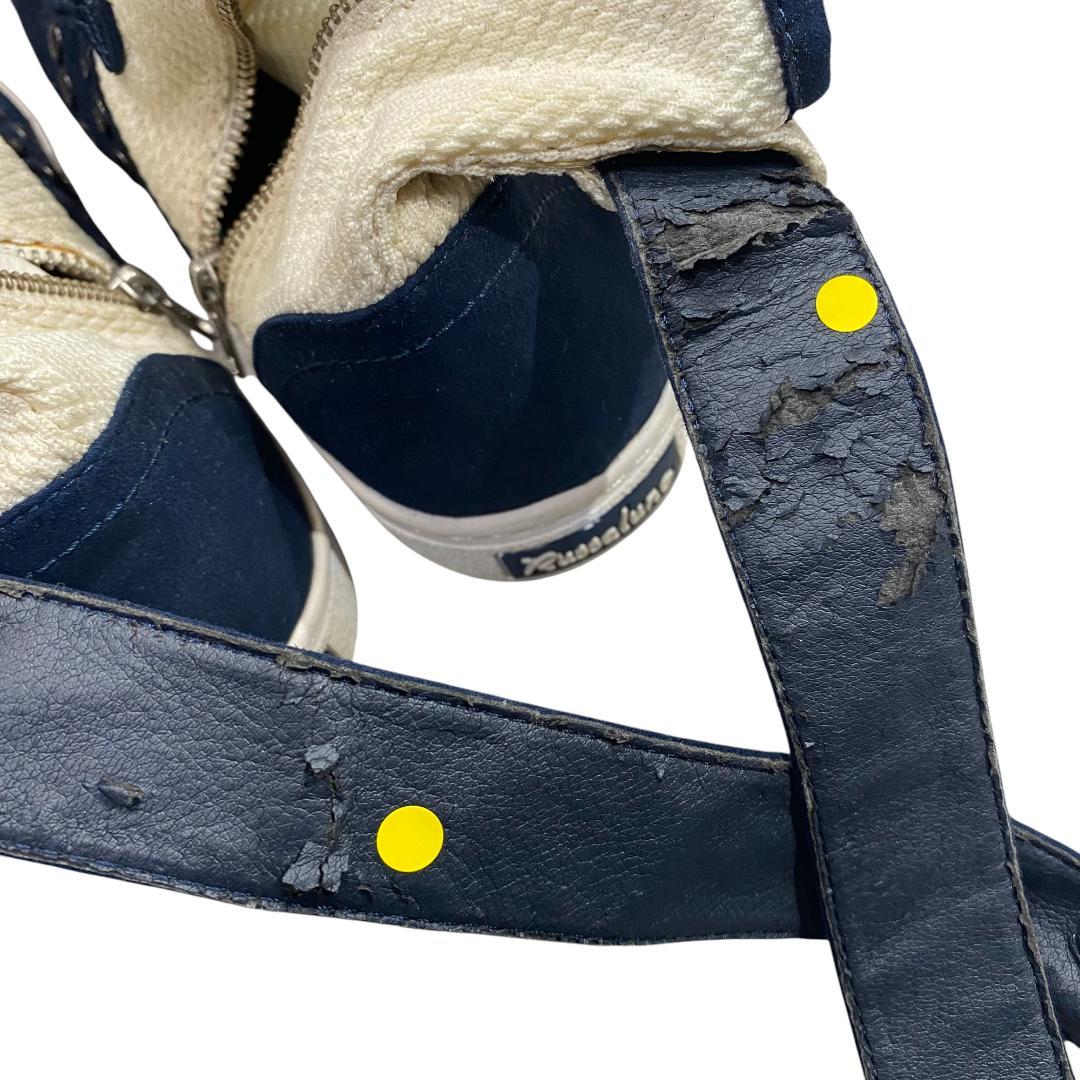 RUSSELUNO ラッセルノ ハイカット ゴルフシューズ 25㎝ ネイビー