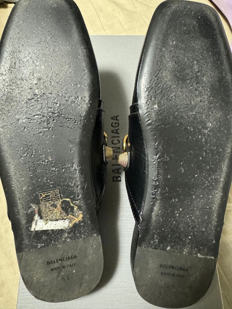 一般人さん専用 balenciaga レザーミュール