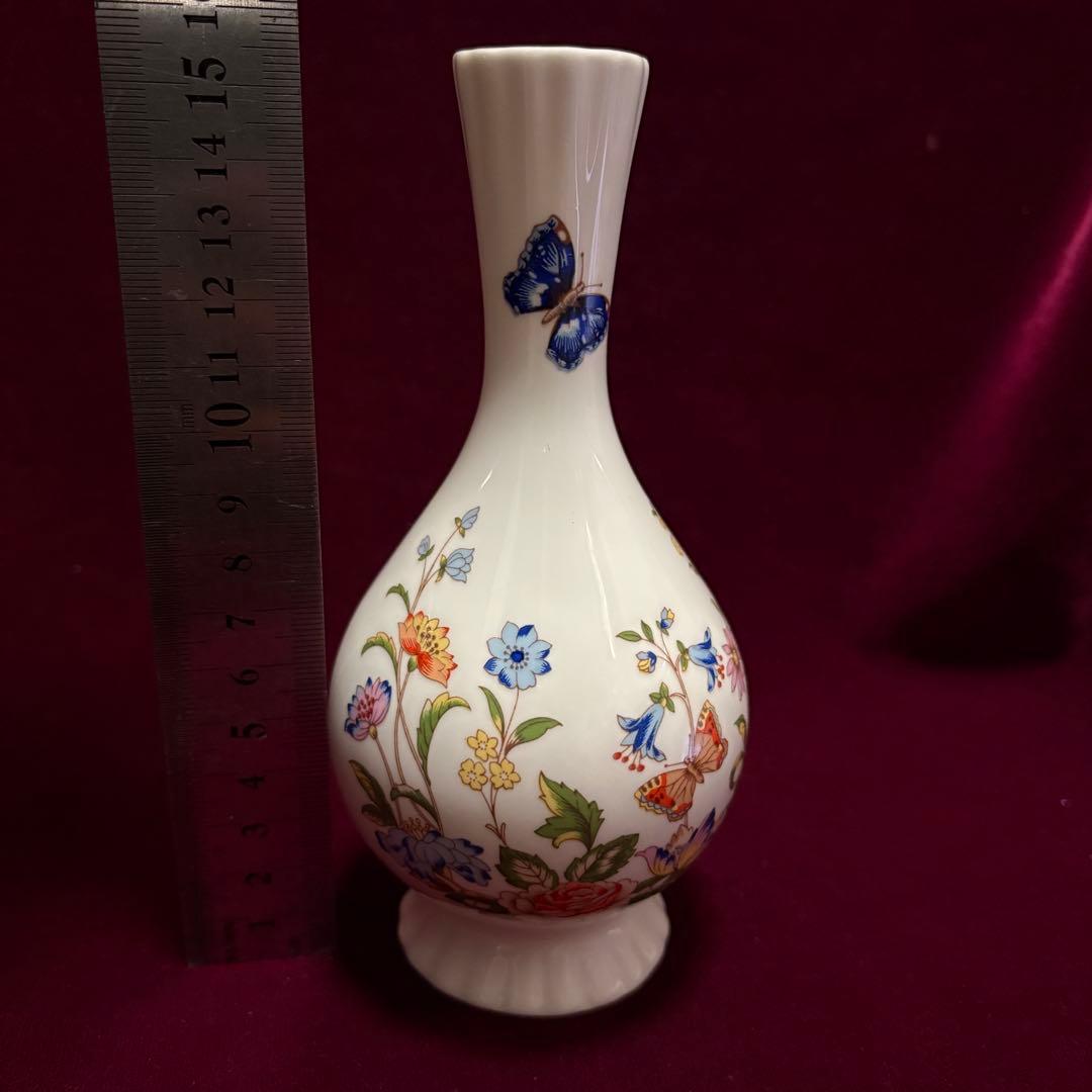 エインズレイ コテージガーデン 一輪挿し フラワーベース 皿　プレート　小物入れ