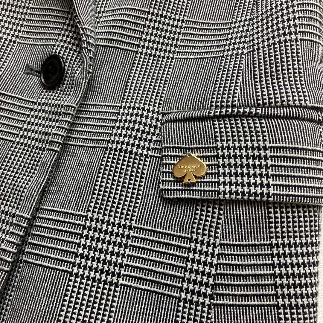 ケイトスペード チェック柄ショートパンツセット フォーマル 卒業式 卒服 140