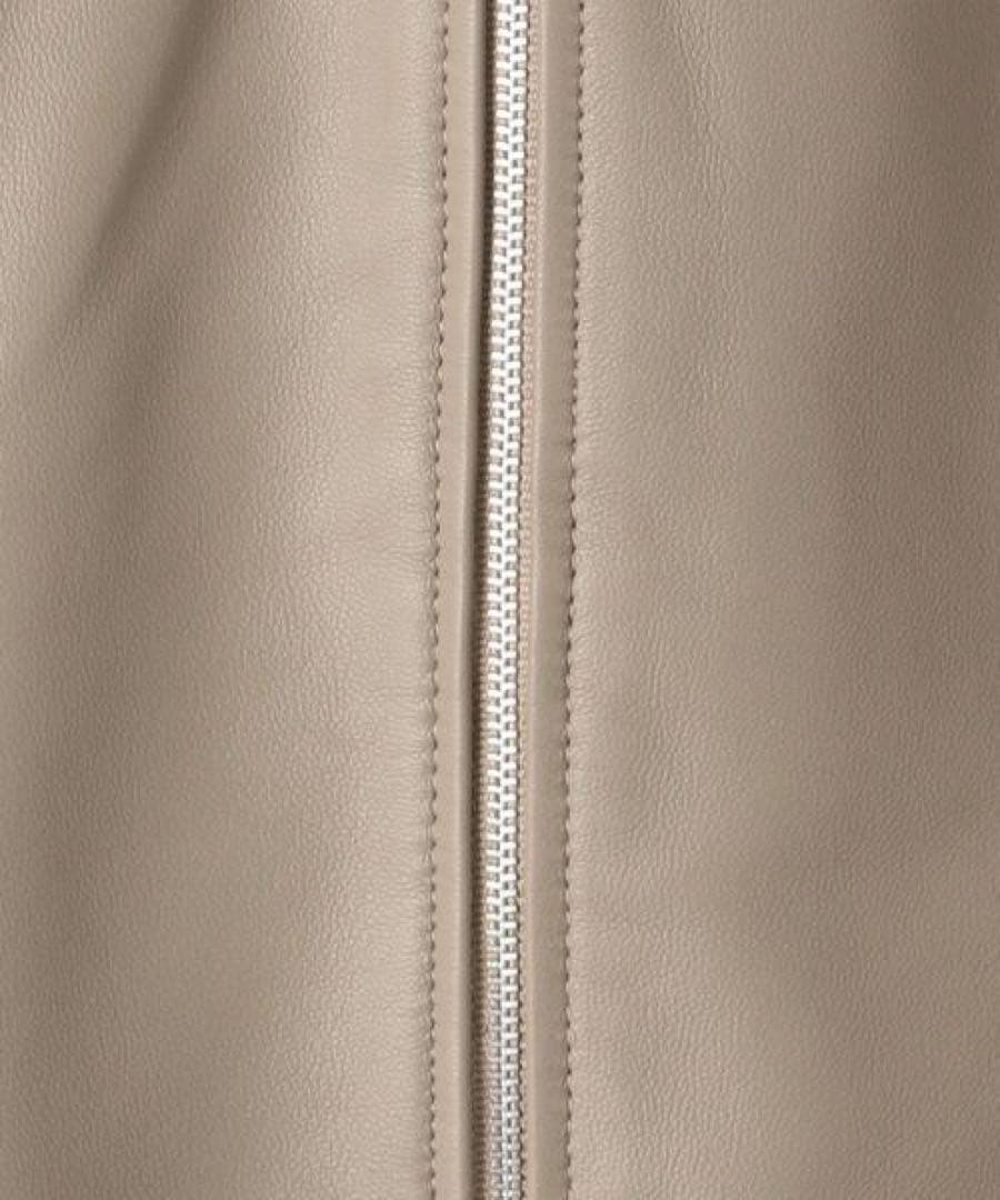 極美品✨ユナイテッドアローズ アデイインザライフラムレザー ノーカラーライダース