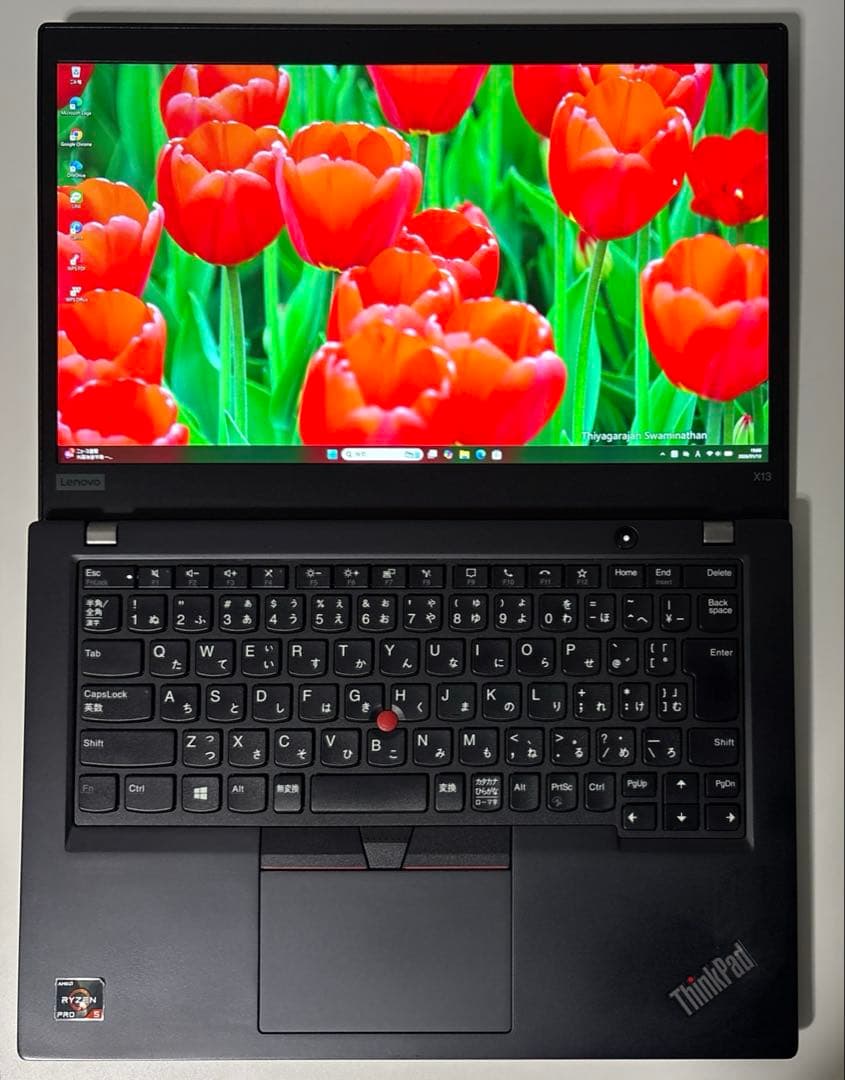 Ryzen5Pro搭載LenovoThinkPad X13⭐︎Win11初期設定済
