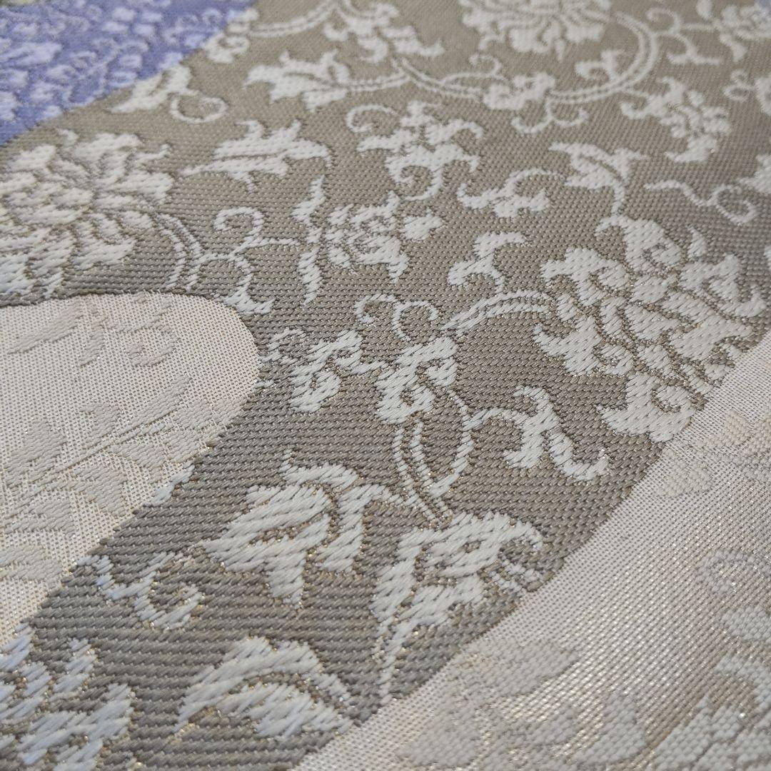 【袋帯】上品ゴールドベージュ＊道長取り/パステル/お茶席/Obi/Vintage