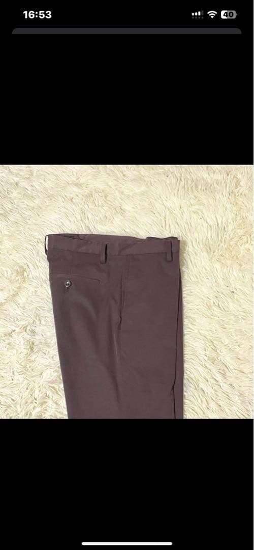 極美品　現行　セオリー　theory セットアップ M ブラウン