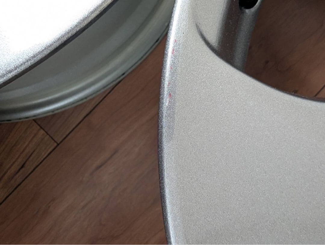 ①2/4本　アルミホイール TOYOTA純正 シエンタ ガンメタ　15