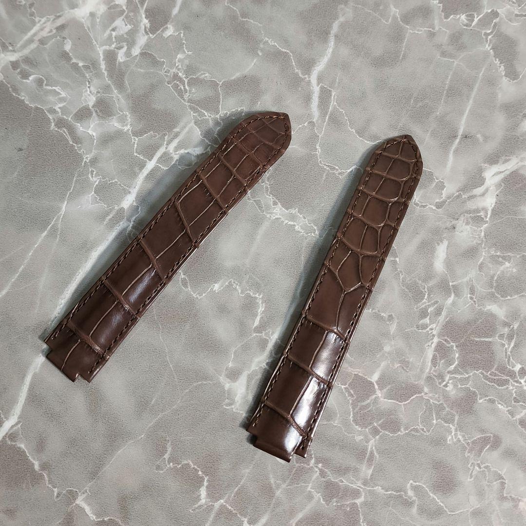 破格!!カルティエ バロンブルー アリゲーター ベルト