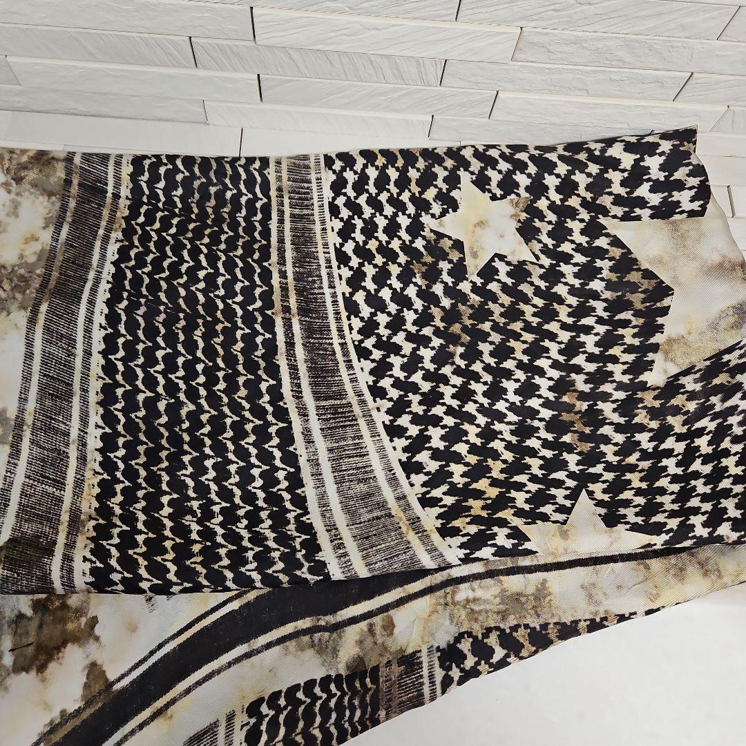 イタリア製GIORGIO BRATO ジョルジオブラット大判 シルク ストール