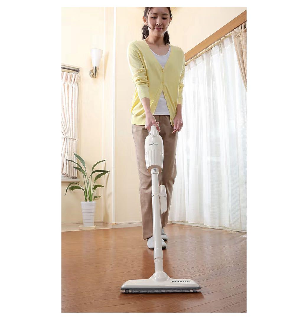 マキタ コードレス掃除機(充電式クリーナー) CL110DWI アイボリー