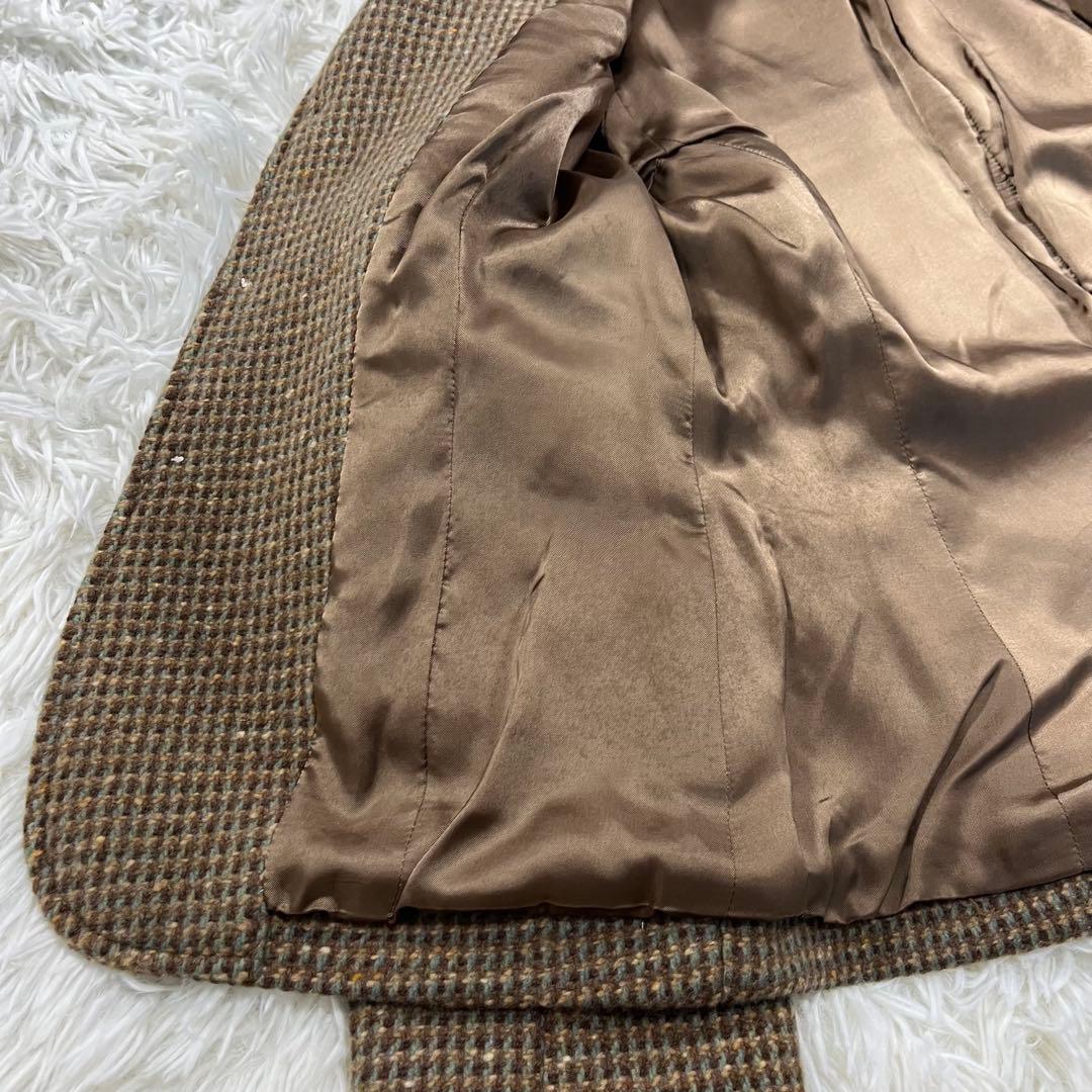 イタリア製✨カシミヤ混✨ラルフローレン　レディースジャケット　ツイード　L相当