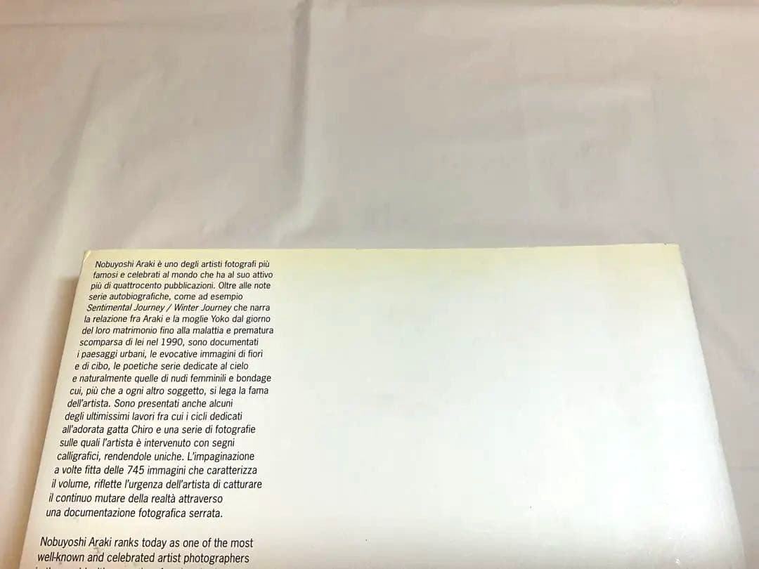 ARAKI LOVE AND DEATH 荒木経惟写真集