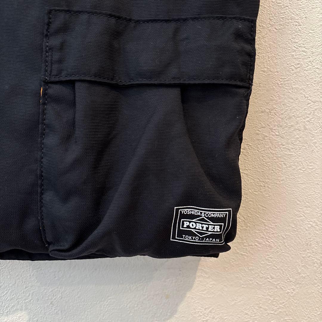 【ストラップ付】ポーター バガー エコバッグ カーキ 折り畳み 大容量