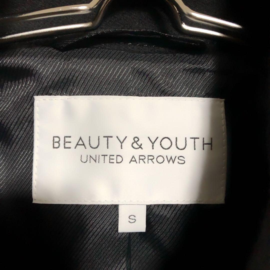 新品タグ付　BEAUTY&YOUTH ユナイテッドアローズ メルトンPコート