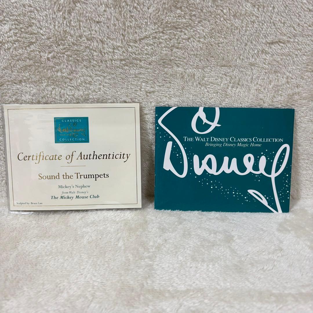 【希少品】ディズニー WDCC フィギュア 50th フェルディ トランペット