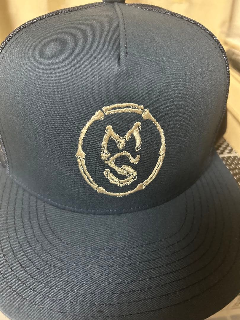 MASSES MESH CAP NAVY キムタク着同型色違い