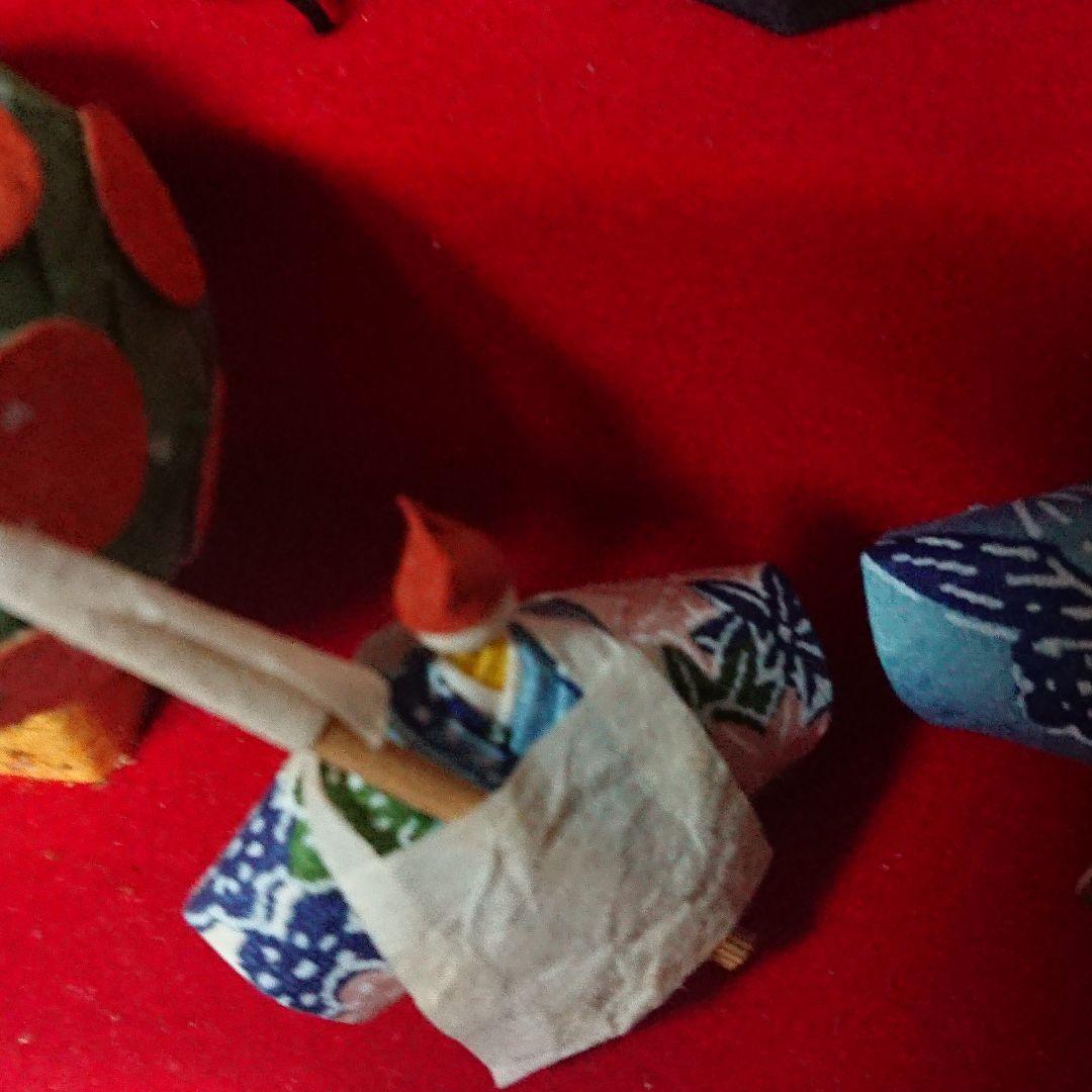 丹青堂　和紙　雛飾り　段飾り 箱なし アンティーク