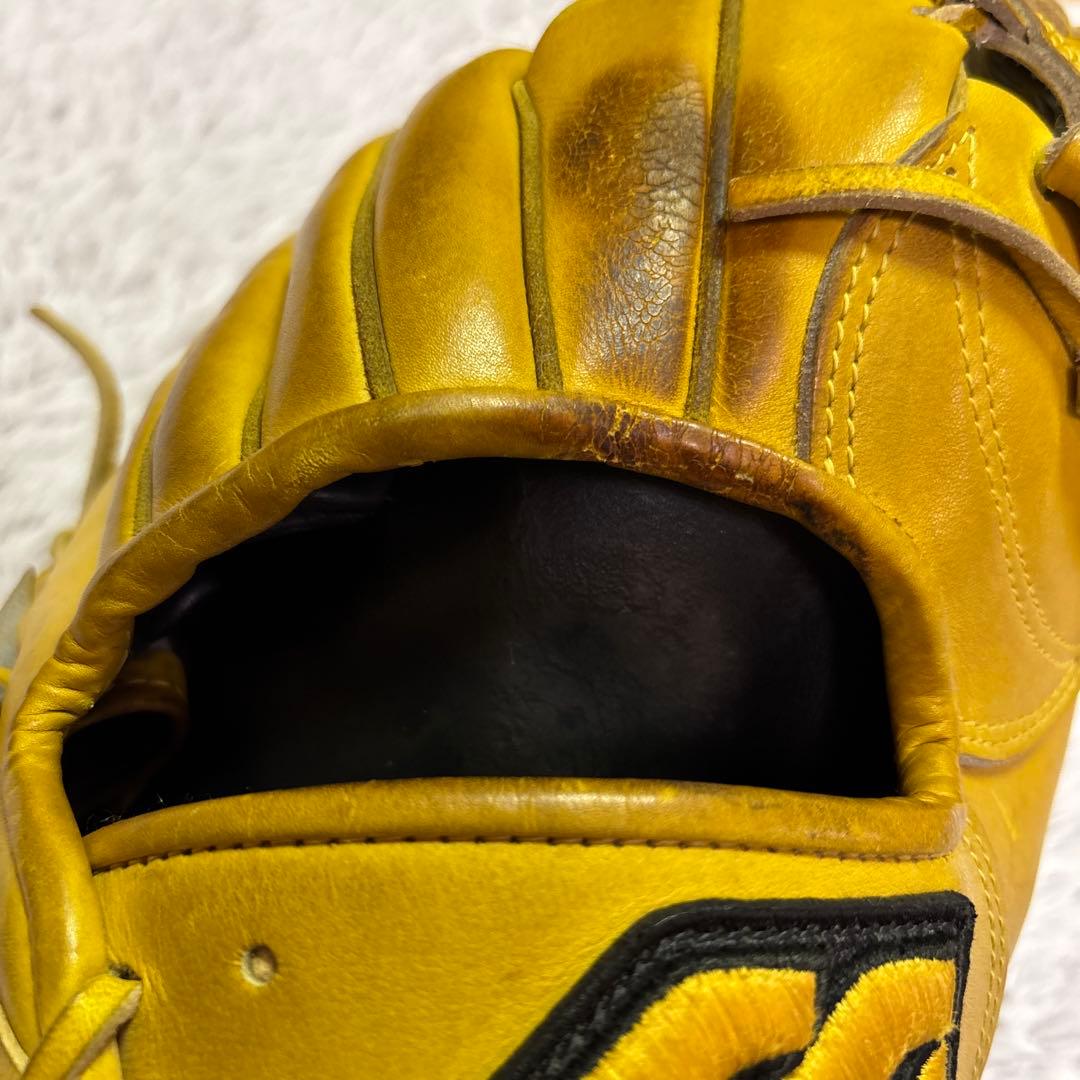 R*様 Mizuno Pro Order 硬式グローブ イエロー　ピッチャー用