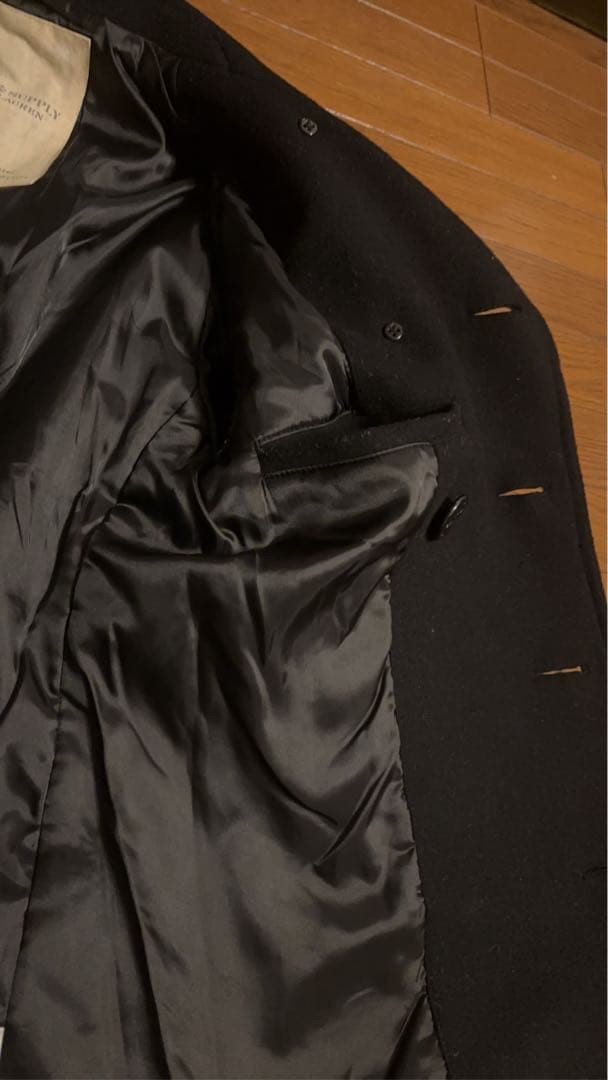 ✨Polo Ralph Lauren ✨ブラックピーコート メンズ