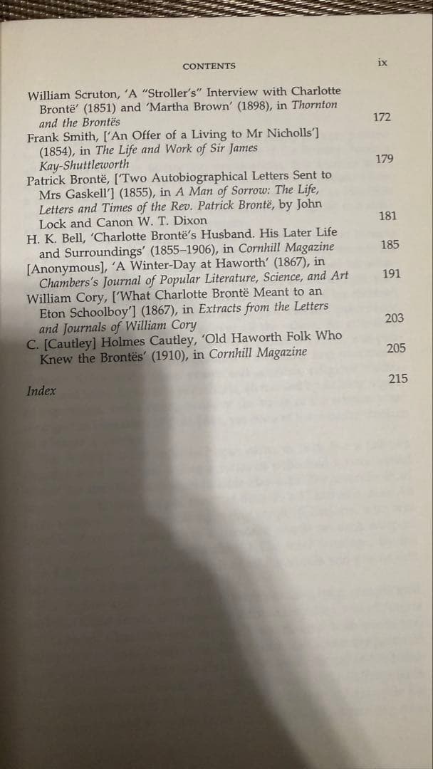 The Brontës Interviews and Recollections