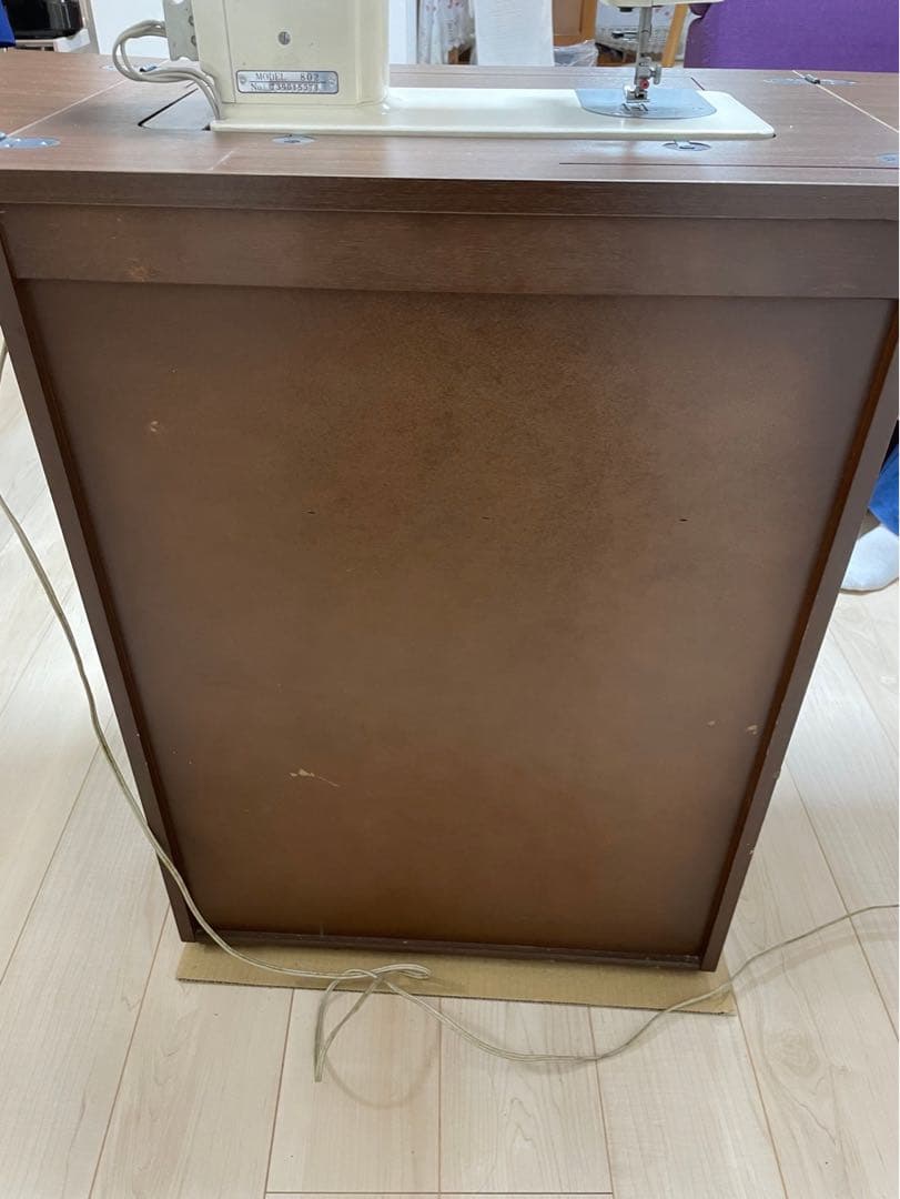 ★送料込み　ミシン ジャノメ トピアA 802型 昭和レトロ 高級品