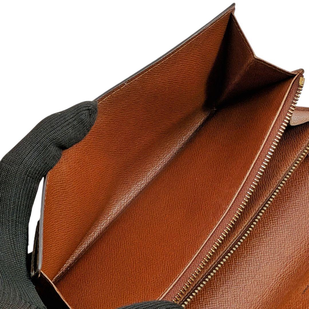 【外観美品】ルイヴィトン モノグラム ポシェット ポルトモネ クレディ 長財布