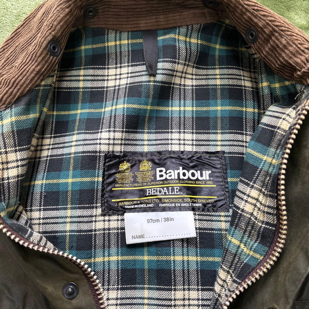 ✴︎Barbour（バブアー）✴︎ワックスドジャケット✴︎38inch(97cm)