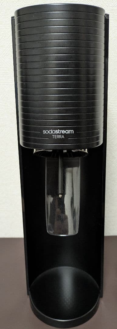 ソーダストリーム　sodastream TERRA　ブラック 炭酸水メーカー