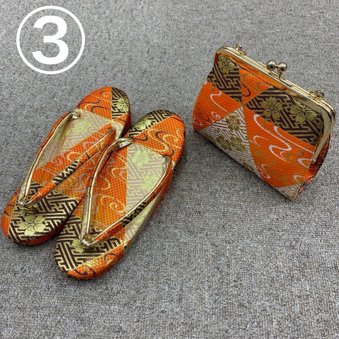 504ag17□七五三 七歳 セミアンティーク 女児 着物&袋帯&長襦袢□