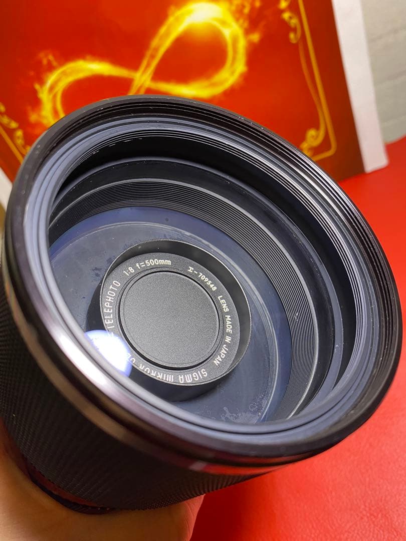 レンズ(単焦点) Sigma mirror ultra-Telephoto 1;8 f=500mm