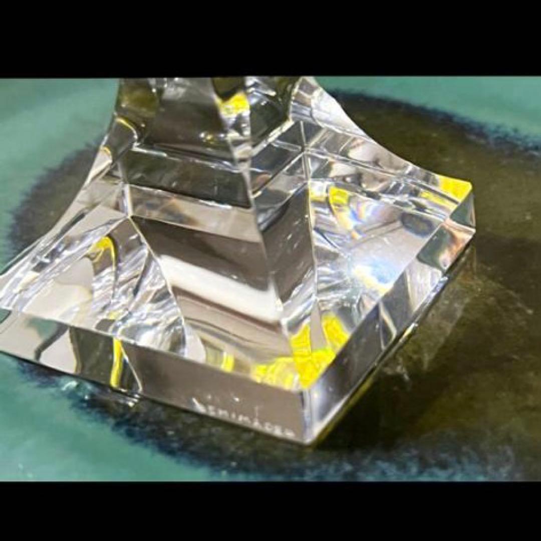 [希少/新品未使用] 復刻薩摩切子・脚付杯/希少黄色 カメイガラスLサイズ