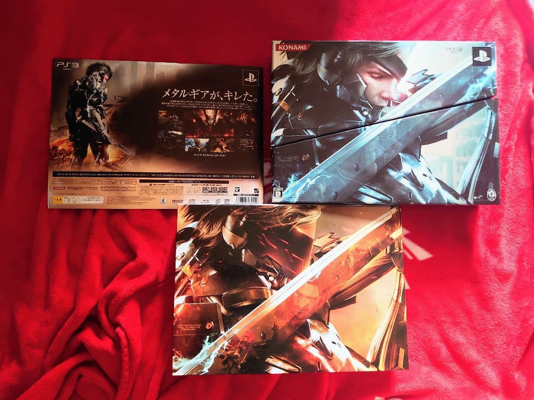 メタルギア ライジング 雷電 仔月光フィギュア 同梱限定版 MGR MGS