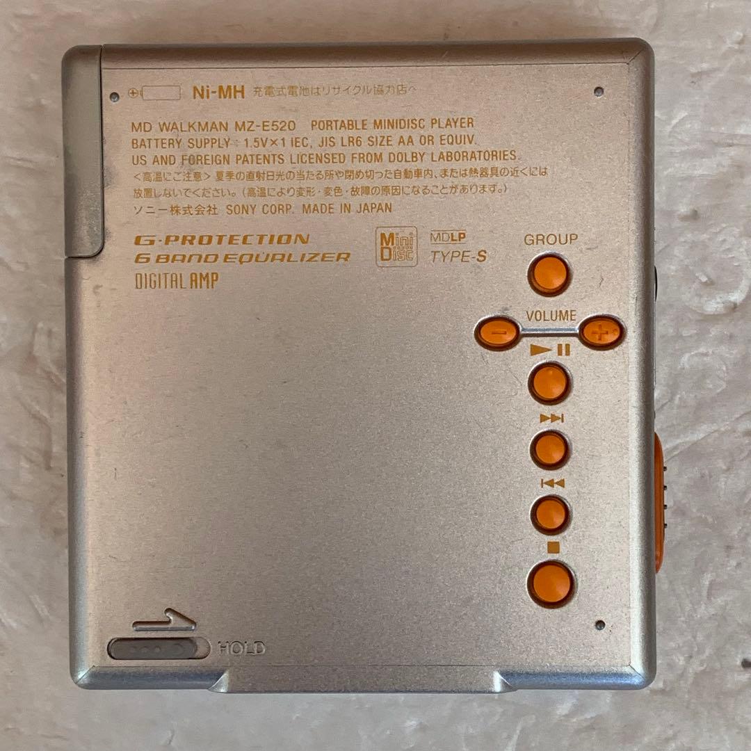 ソニー SONY MZ-E520 MDウォークマン