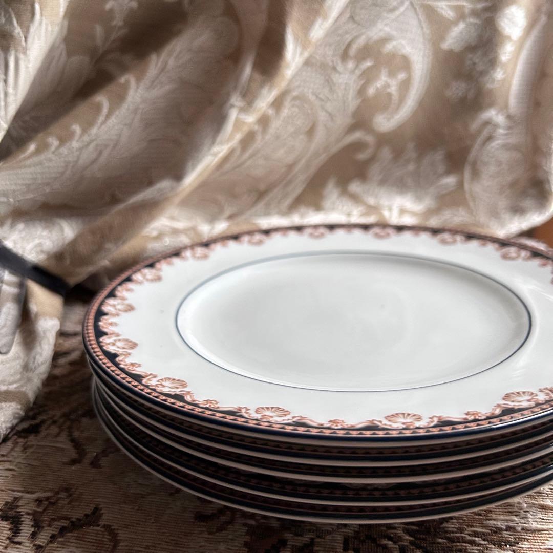 希少品 英国製 【MEDICI】メディチ 貝殻プレート 5枚