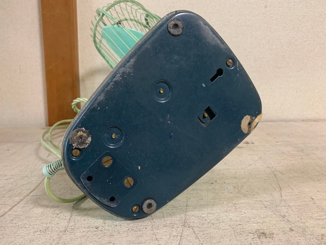 G0713-08★三菱 12インチ扇風機 ミントグリーン