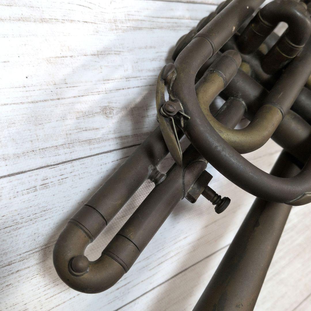 アンティークトランペット 　インテリア置物（詳細不明 動作未確認） ジャンク品