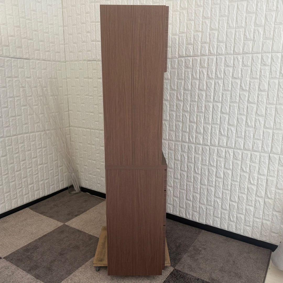 東京23区配送無料✨ニトリ　キッチンボード　エトナ90 ブラウン　美品