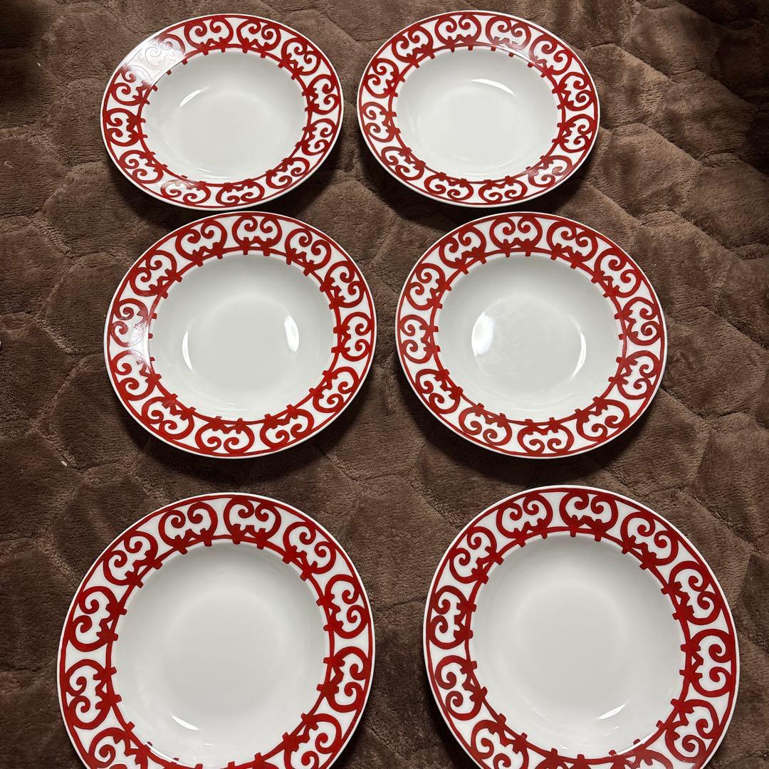 きなこ　ガダルキヴィール スーププレート プレート　６枚