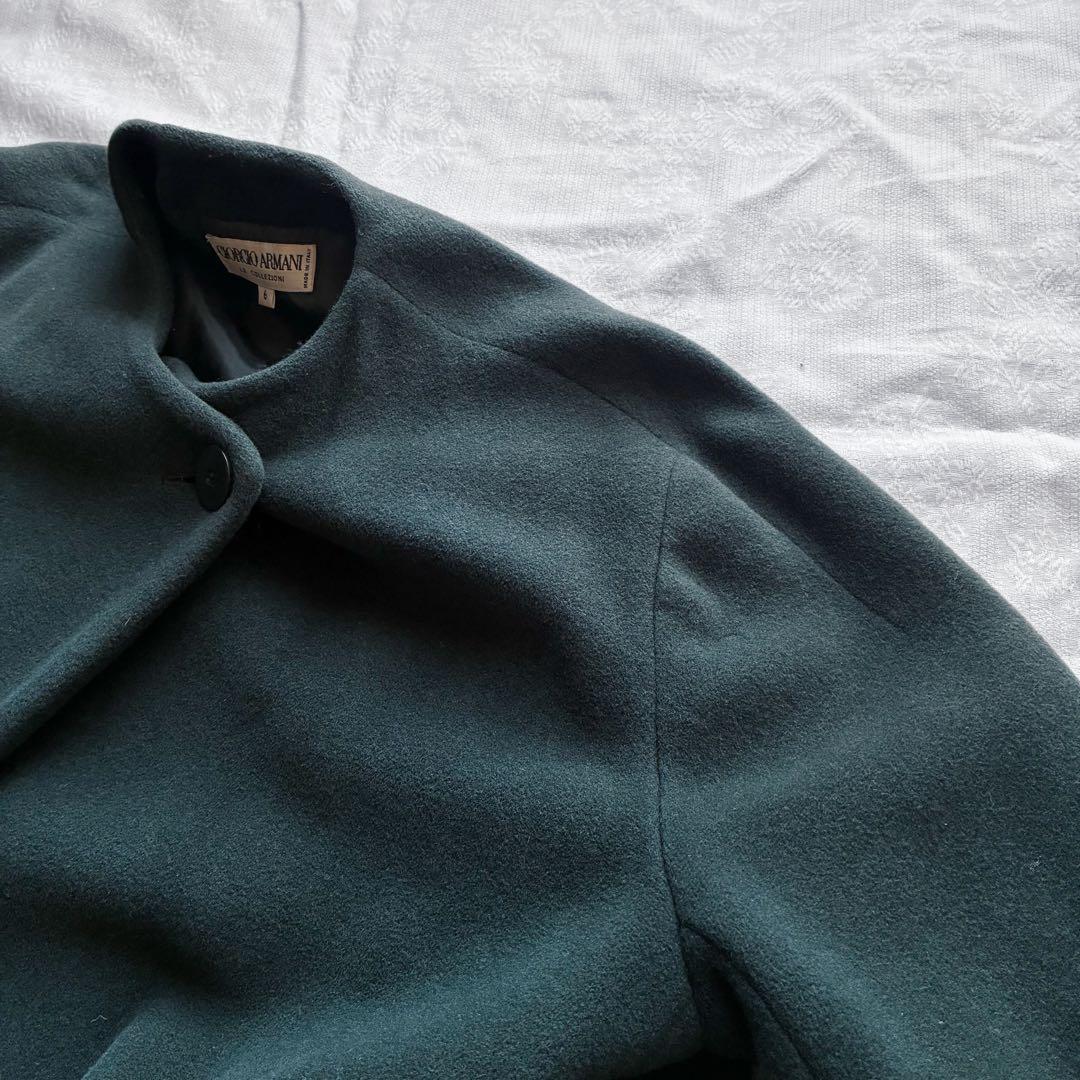 ジャケット・アウター 90s giorgio armani angola wool coat