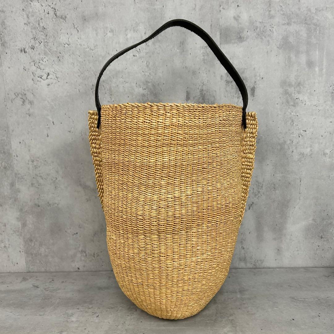 美品 INES BRESSAND RIBBON TAIL バッグ かご バッグ