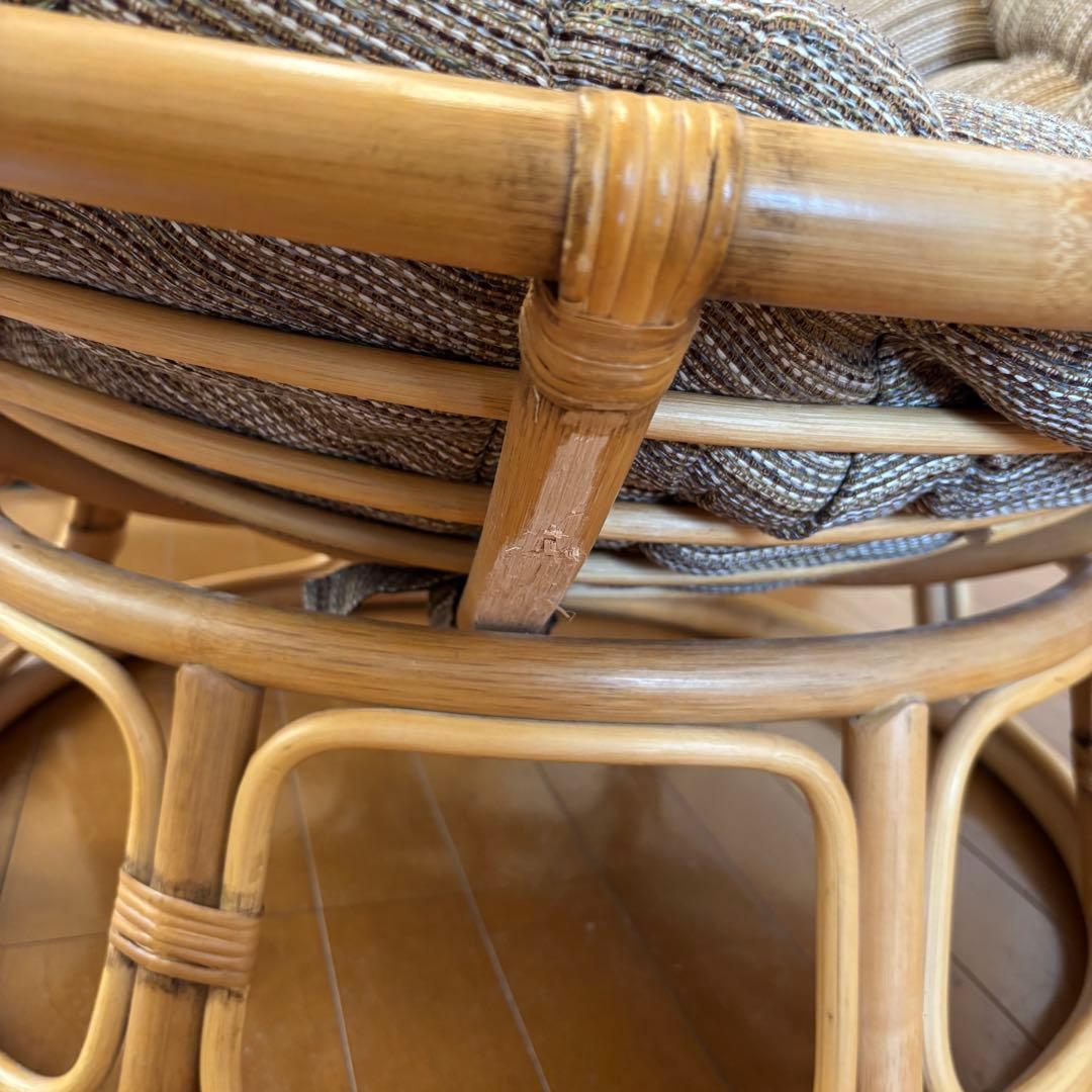 WICKER EASY CHAIR ウィッカーイージーチェア　アクメ